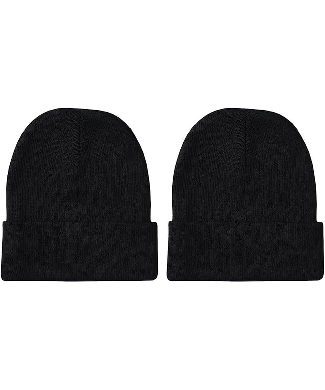 Unisex Winter Beanie – Warm Knit Hat for Men & Women, Soft Stretchy Cold Weather Cap for Outdoor, Running & Hiking
