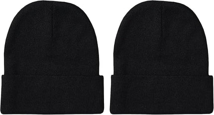 Unisex Winter Beanie – Warm Knit Hat for Men & Women, Soft Stretchy Cold Weather Cap for Outdoor, Running & Hiking