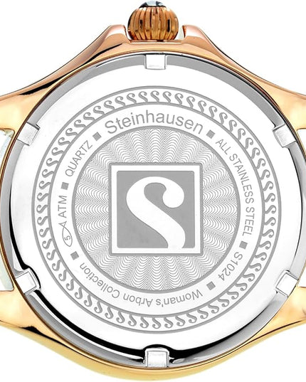 Steinhausen Arbon Collection Stainless Steel Silicone Interchangable Band Women's Watch