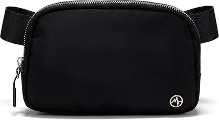 Pander Unisex Belt Bag Fanny Pack for Women with Adjustable Strap, Small Waist Pouch for Workout Running Traveling Hiking