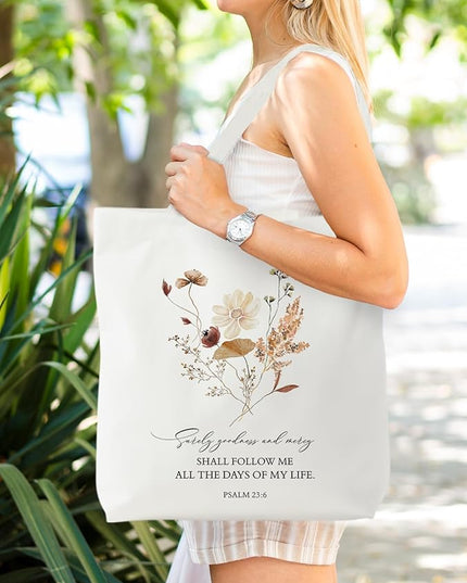 Christian Canvas ote Bag, Christian Bag, Christian Gifts for Women