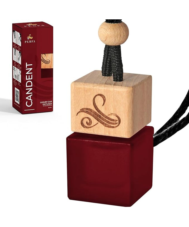 Carat Rouge Car Air Freshener for Women | Baccarat Rouge 540 Car Scents for Women | Car Fragrances - Carat Rouge by Perfa, Maroon