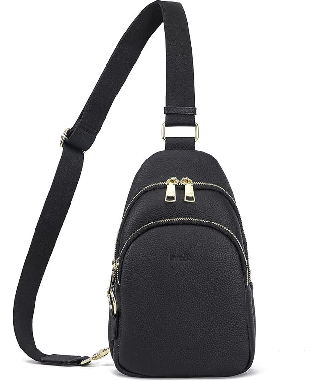 Anti Theft Crossbody Bags for Women Leather Sling Bag Cross Body Travel Purse Chest Bags Fanny Pack Gift Teen Girl