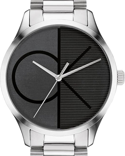 Calvin Klein Women's CK Iconic - 35mm 2H Quartz Watch - Stainless Steel Mesh Bracelet - Water Resistance 30 Meters – Premium Fashion Timepiece for Everyday Style - Gift for Her
