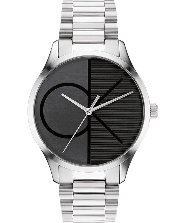 Calvin Klein Women's CK Iconic - 35mm 2H Quartz Watch - Stainless Steel Mesh Bracelet - Water Resistance 30 Meters – Premium Fashion Timepiece for Everyday Style - Gift for Her