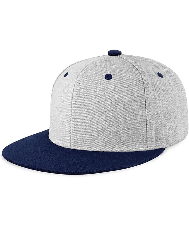 CHOK.LIDS Flat Bill Visor Classic Snapback Hat Blank Adjustable Brim High Top End Trendy Color Style Plain Tone Baseball Cap