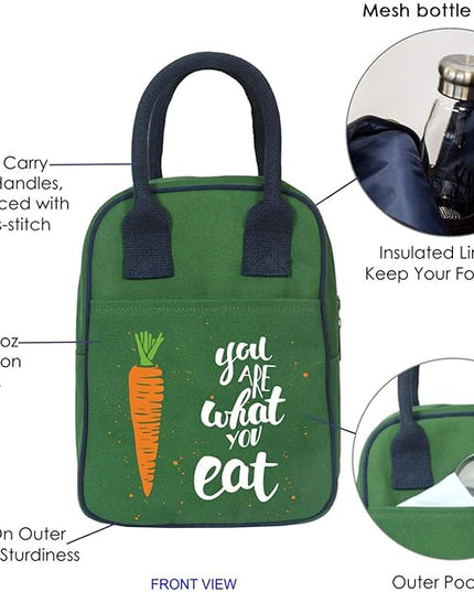 Eco Right Insulated Lunch Bag Women, Work Lunch Box for Men, Adults