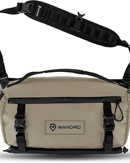 WANDRD ROGUE V1 9L Sling: Compact Camera Sling and Crossbody Bag with Fast Access, 3-Way Carry– Lightweight Everyday Bag Great for Travel, Photography, and Daily Use (Yuma Tan)