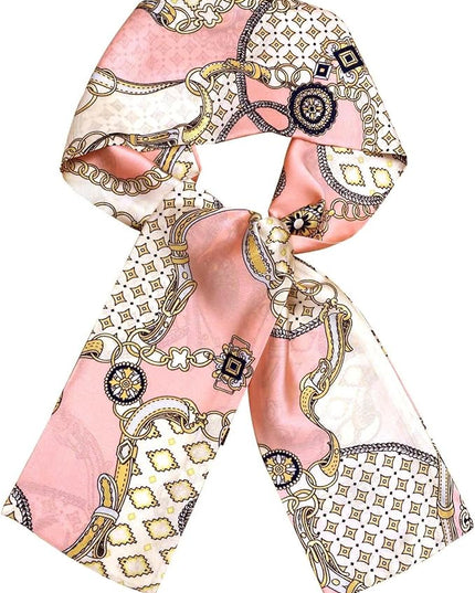 Dailyacc Hair Scarf for Women Fashion Silky Satin Headscarf Wrap Breathable Lightweight Neck Scarves For Handbag