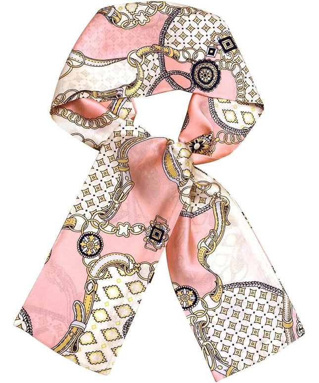 Dailyacc Hair Scarf for Women Fashion Silky Satin Headscarf Wrap Breathable Lightweight Neck Scarves For Handbag