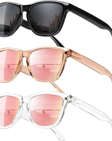 Sunglasses-women Polarized Sunglasses-womens: Trendy Sun Glasses polarized UV400 Protection Fashion Sun glasses