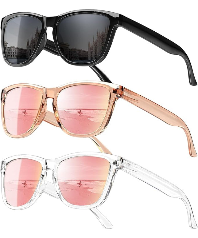 Sunglasses-women Polarized Sunglasses-womens: Trendy Sun Glasses polarized UV400 Protection Fashion Sun glasses