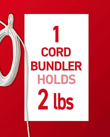 Command Garland Holder, Fireplace Mantle Garland Holder for Displaying Garlands, Wreaths, and Holiday Decor Without Leaving Damage, Holes, or Residue, Holds 2lbs, Green, 6 Pack