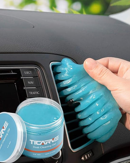 TICARVE Cleaning Gel for Car Detail Tools Car Cleaning Automotive Dust Air Vent Interior Detail Putty Universal Dust Cleaner for Auto Laptop Car Slime Cleaner