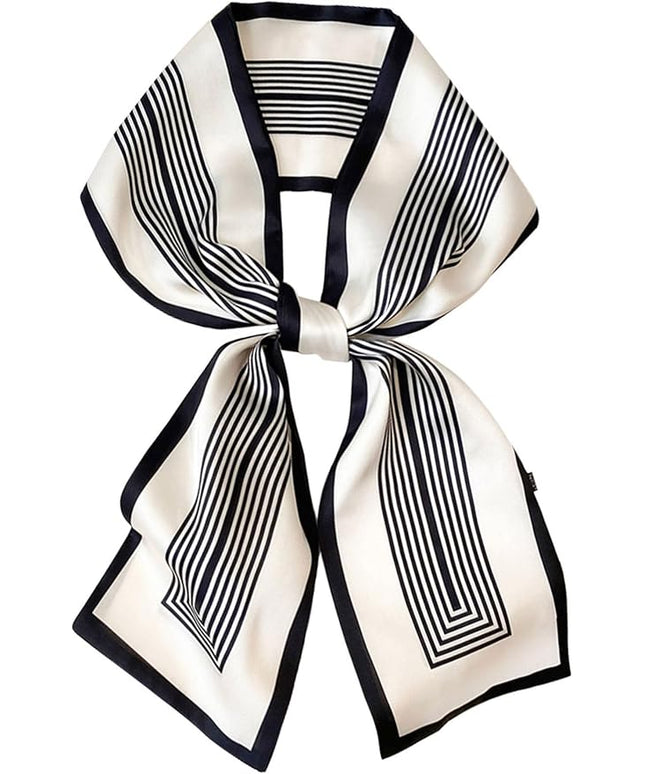 Dailyacc Hair Scarf for Women Fashion Silky Satin Headscarf Wrap Breathable Lightweight Neck Scarves For Handbag