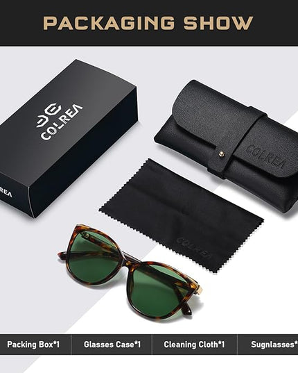 Trendy Cat Eye Sunglasses for Women Fashion Cateye UV400 Protection Glasses CL22017