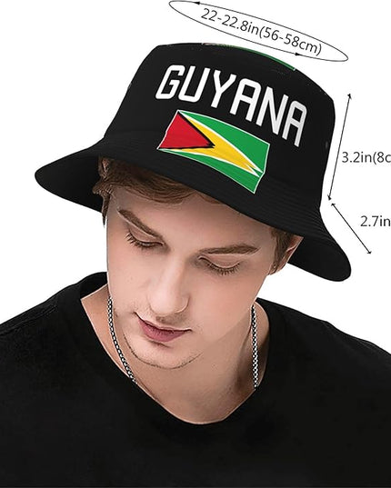 Funny Flag Bucket Hat for Men Women, Fisherman Hats Packable Fashion Sun Cap for Travel Outdoor Beach Boys Girls