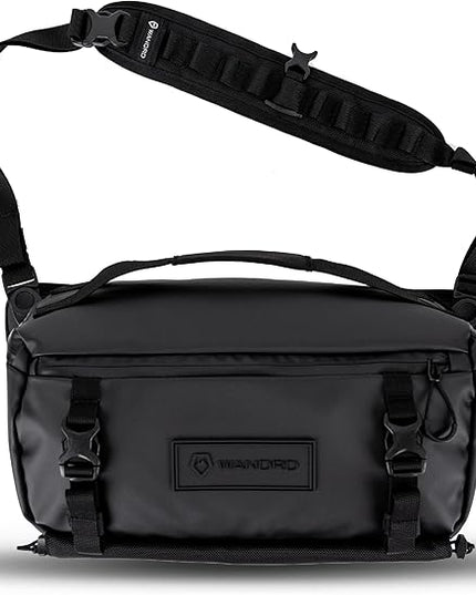WANDRD ROGUE V1 9L Sling: Compact Camera Sling and Crossbody Bag with Fast Access, 3-Way Carry– Lightweight Everyday Bag Great for Travel, Photography, and Daily Use (Black)