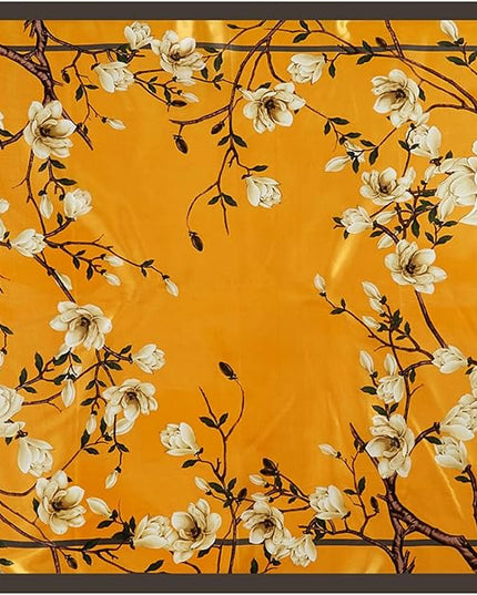 Headscarf Large Square Scarf 35" Fashion Scarves Silk Feeling Hair Wrapping Scarfs Hairscarf BA16
