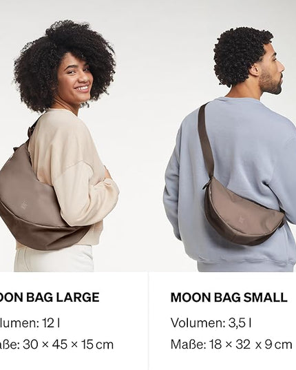 GOT BAG - Moon Bag with Adjustable Strap, Eco-Conscious Bag Made of Recycled Ocean Impact Plastic