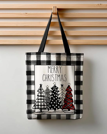 Horaldaily Canvas Tote Bag,Reusable Shoulder Tote Bag for Women Lady Casual Vacation, Shopping, Work, Gym