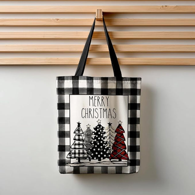 Horaldaily Canvas Tote Bag,Reusable Shoulder Tote Bag for Women Lady Casual Vacation, Shopping, Work, Gym
