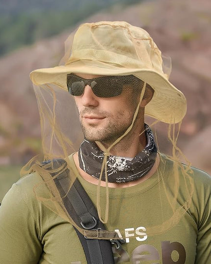 Sun Hats for Men Women Boonie Hat UPF 50+ Bucket Hat Wide Brim UV Protection Fishing Hiking Safari Outdoor Hats