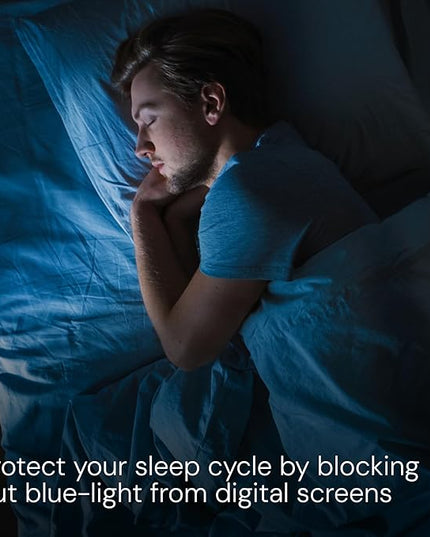 livho Gaming Blue Light Blocking Glasses for Better Sleep, Premium Night Driving, Computer Blockers for Man & Woman