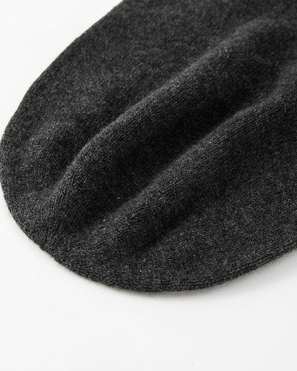 Villand 100% Cashmere Slouchy Beanie Hat for Women, Knitted Ladies Soft Warm Cashmere Skull Beanies Cap