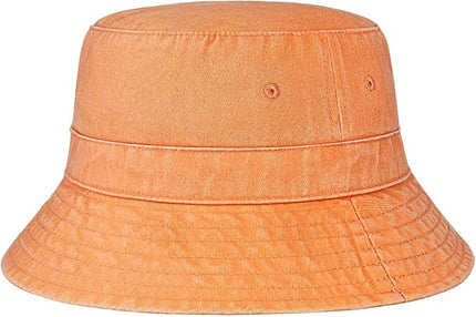 Hot Summer Bucket Hat - Trendy Cotton Sun Hat for Beach, Golf, Fishing - Fun Outdoor Vacation Boonie for Men and Women