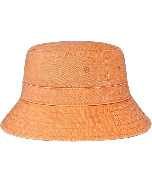 Hot Summer Bucket Hat - Trendy Cotton Sun Hat for Beach, Golf, Fishing - Fun Outdoor Vacation Boonie for Men and Women