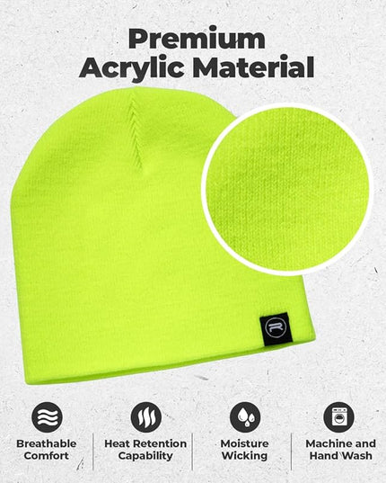 Original Beanie Cap - Soft Knit Beanie Hat - Warm and Durable