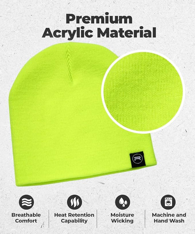 Original Beanie Cap - Soft Knit Beanie Hat - Warm and Durable