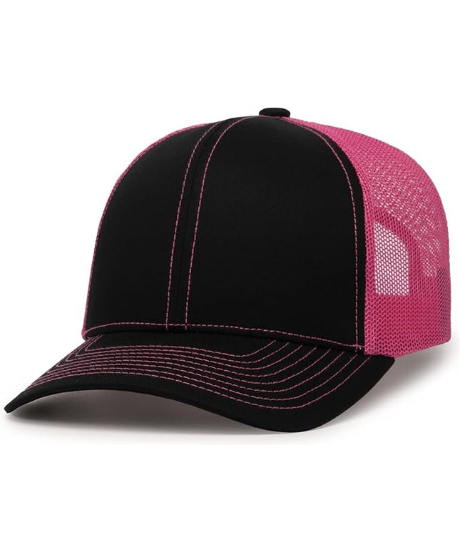Pacific Headwear Snapback Trucker: Stylish Unisex Cap for All-Day Comfort
