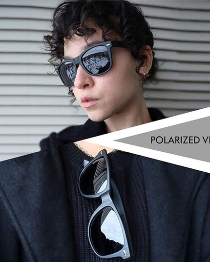 Joopin Square Sunglasses Polarized UV Protection Trendy Designer Sun Glasses Men Women