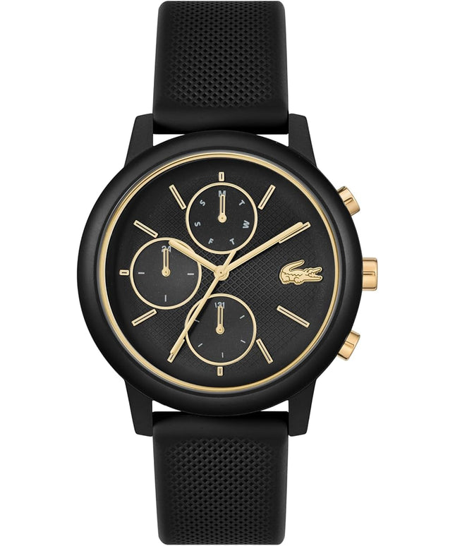 Lacoste 12.12 Move Men's Multifunction Watch – 42mm Aluminum Case, Day/Date/24-Hour Subdials, Contemporary, Sporty - Premium Fashion Timepiece - Gift for Him