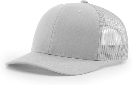 Richardson 112 Trucker Hat - Premium Adjustable Snapback Hat - Structured Six Panel Richardson Blank Caps
