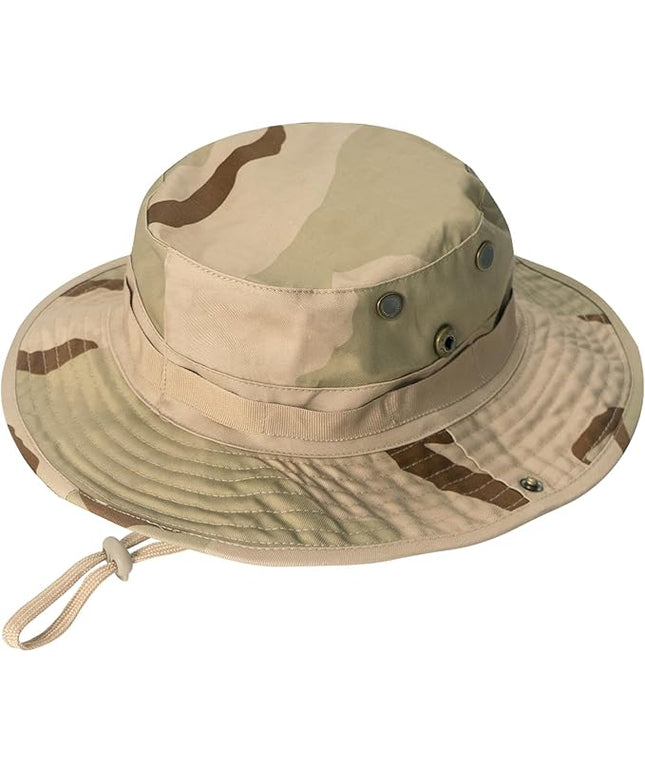 Sun Hats for Men Women Boonie Hat UPF 50+ Bucket Hat Wide Brim UV Protection Fishing Hiking Safari Outdoor Hats