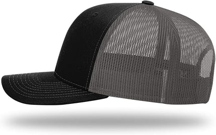 Richardson 112 Classic Six-Panel Adjustable Snapback Trucker Cap | Bulk Packs Available