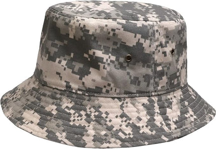 Falari Men Women Unisex Cotton Bucket Hat 100% Cotton Packable for Travel Fishing Hunting Summer Camp