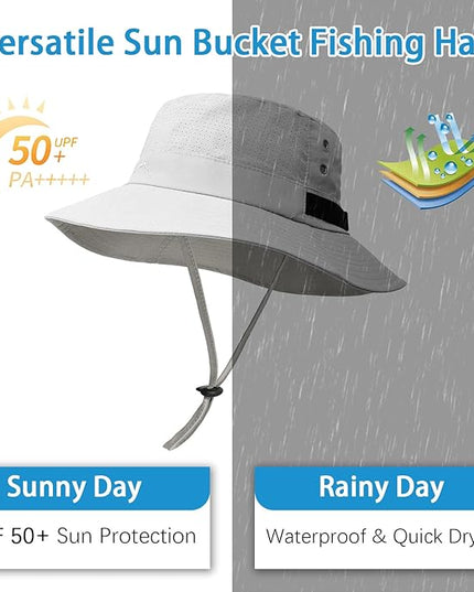 Cooling Sun Bucket Hat for Men Women Fishing Beach Safari Hats for Golf Hiking Hunting Outdoor UPF 50+
