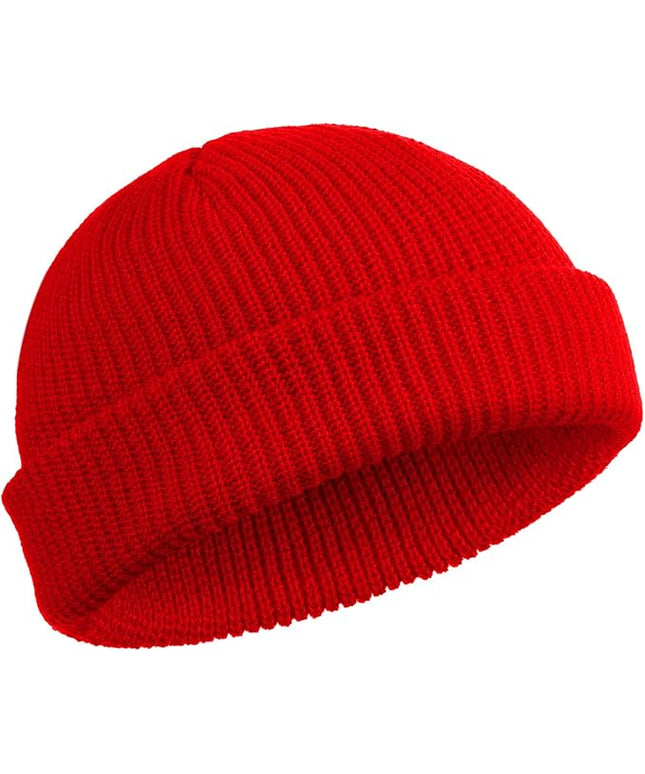 SATINIOR Trawler Beanie Watch Hat Roll-up Edge Skullcap Fisherman Beanie for Women Men