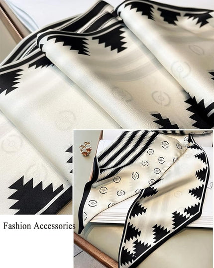 Purse Scarf For Handbags Head Scarves For Women's Hair Bags Scarfs Long Skinny Scarves Fashion Silky
