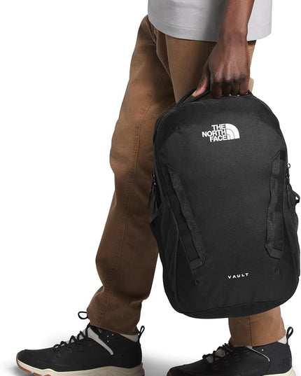 The North Face Vault Everyday Laptop Backpack - Commuter Travel Bag, Water-Repellent Finish, Spacious Compartment, TNF Black-NPF, One Size | Everyday, PFAS Free