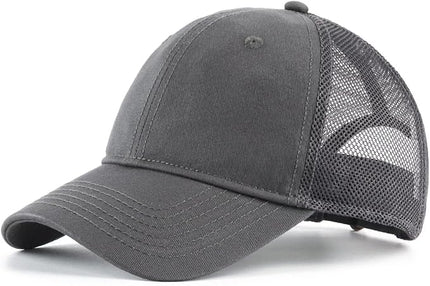 Zylioo XL XXL Oversize Baseball Cap, 100% Cotton Adjustable Dad Hat for Big Heads 23.5"-25.5", Soft Crown Large Size Cap