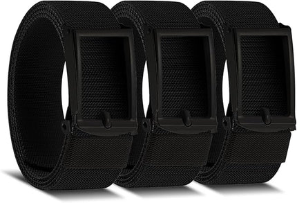 DOOPAI Stretch Canvas Belt for Men, Adjustable Elastic Holeless Web Belt for Casual, Golf, and Work, with Bottle Opener