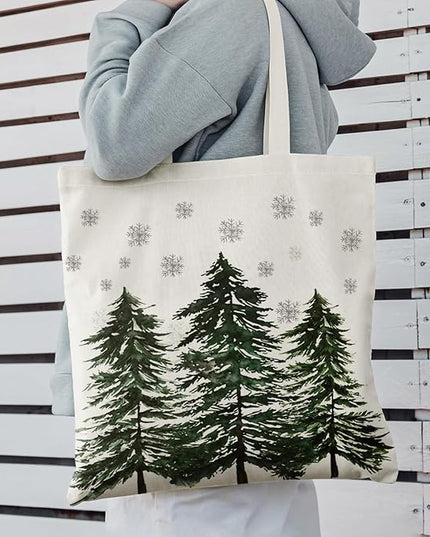 Horaldaily Canvas Tote Bag,Reusable Shoulder Tote Bag for Women Lady Casual Vacation, Shopping, Work, Gym
