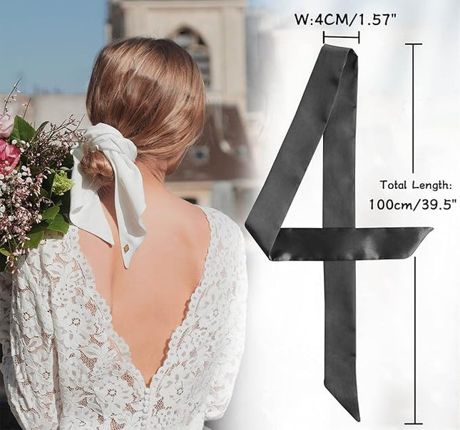 kcctoo 2/6/10Pack Scarf Bags for Women Handbag Scarfs Band Hair Neck Scarves Fashion Gifts