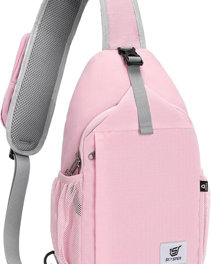 SKYSPER Sling Bag RFID Cross Body Bag Recycled Crossbody Backpack Travel Daypack