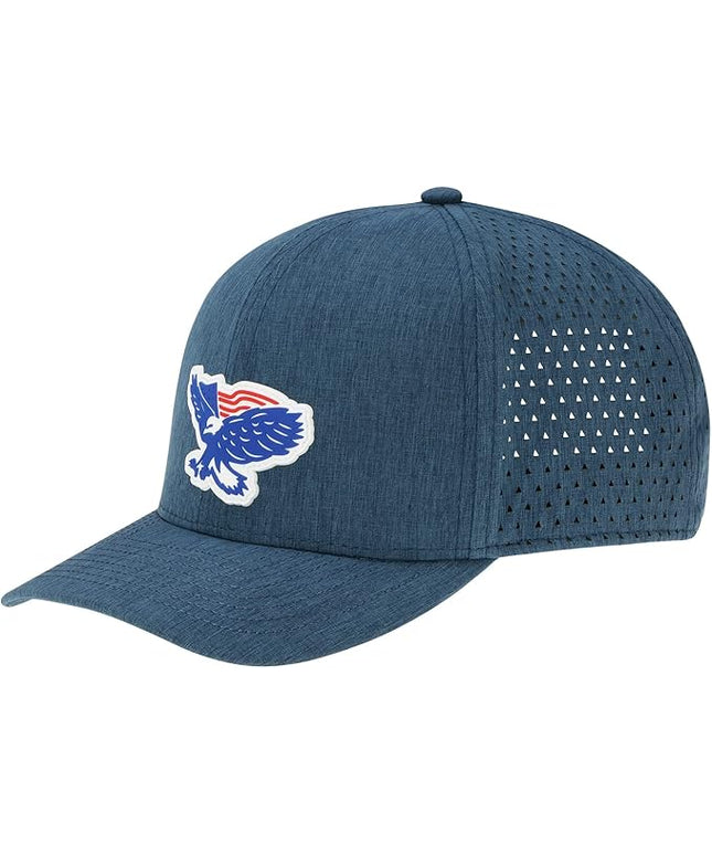 LRD Coastline Snapback Hat - Water Resistant Floating Crown Performance Cap